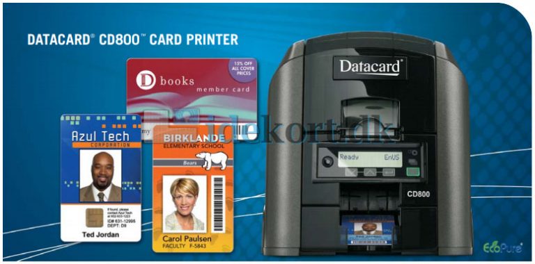 Datacard CD800 kort printer, Simplex, BRUGT