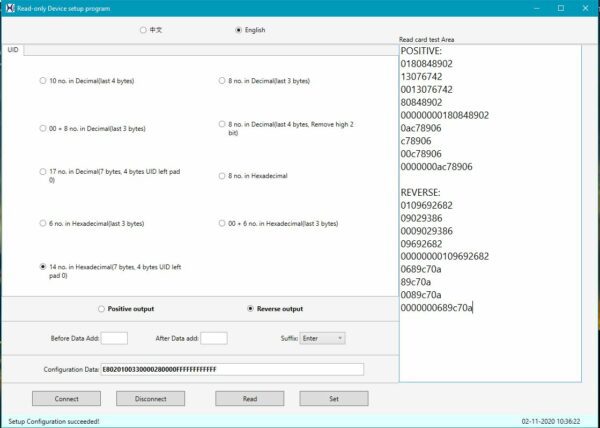 GK-230Z RFID USB Kortlæser – 13,56 MHz – ISO / IEC 14443 Type A til MIFARE® kort